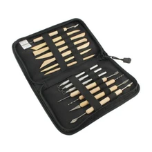 MOCC 14 штук комплект d'outils de скульптура et de poterie en и металла