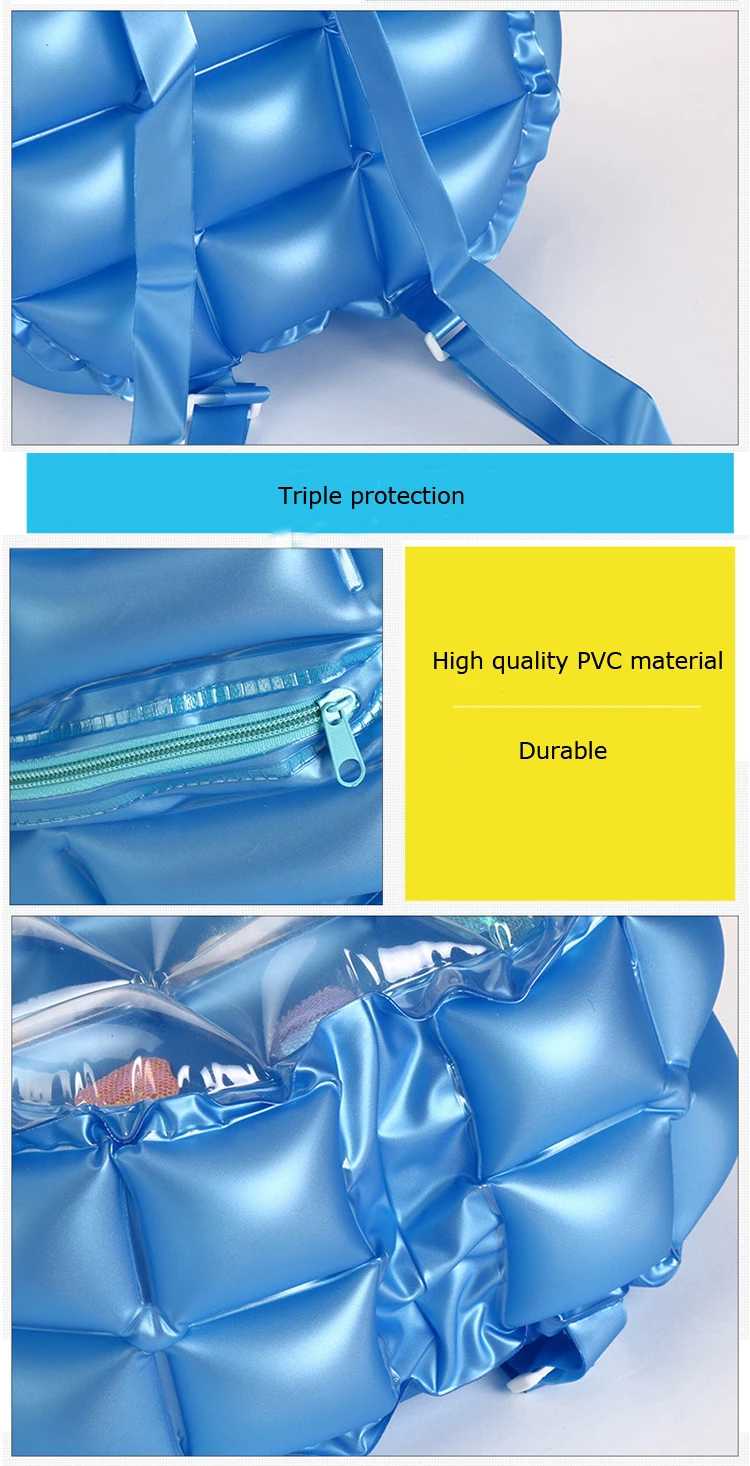 Надувные детские сумки для плавания Водонепроницаемая Наплечная Сумка с мультяшным наружным пляжный рюкзак аксессуары для плавания спортивная сумка
