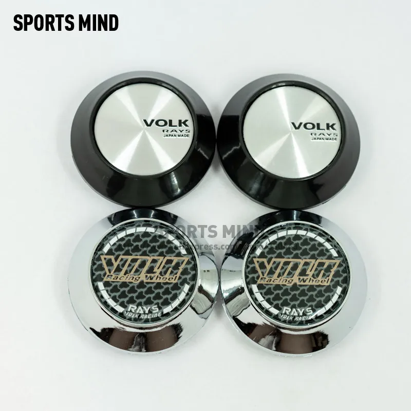 

4PCS/lot 68MM Car Wheel Center Hub Caps for VOLK RAYS JAPAN VOLK RACING WHEEL Emblem Logo CE28 Rim TE37 Tokyo Time Attack