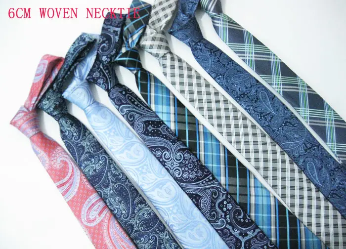 

2018 Classic Men Flower 6CM Skinny Necktie Man Wedding Party Holiday Casual Narrow Floral Neck Tie