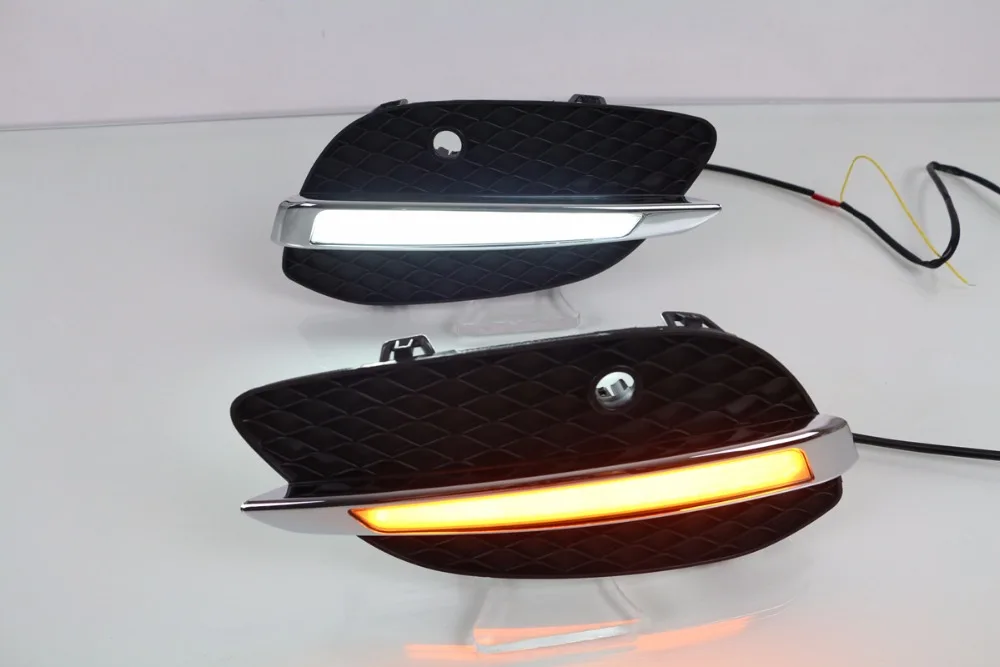eOsuns led drl daytime running light for Mercedes benz GLC class X205