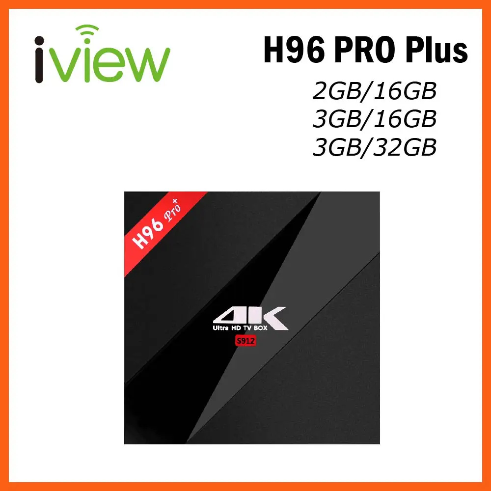 

Smart TV Box H96 Pro Plus Android 7.1 Amlogic S912 Octa Core 3G RAM 16G ROM 1000M Ethernet BT 4.1 H.265 4K Set Top Box
