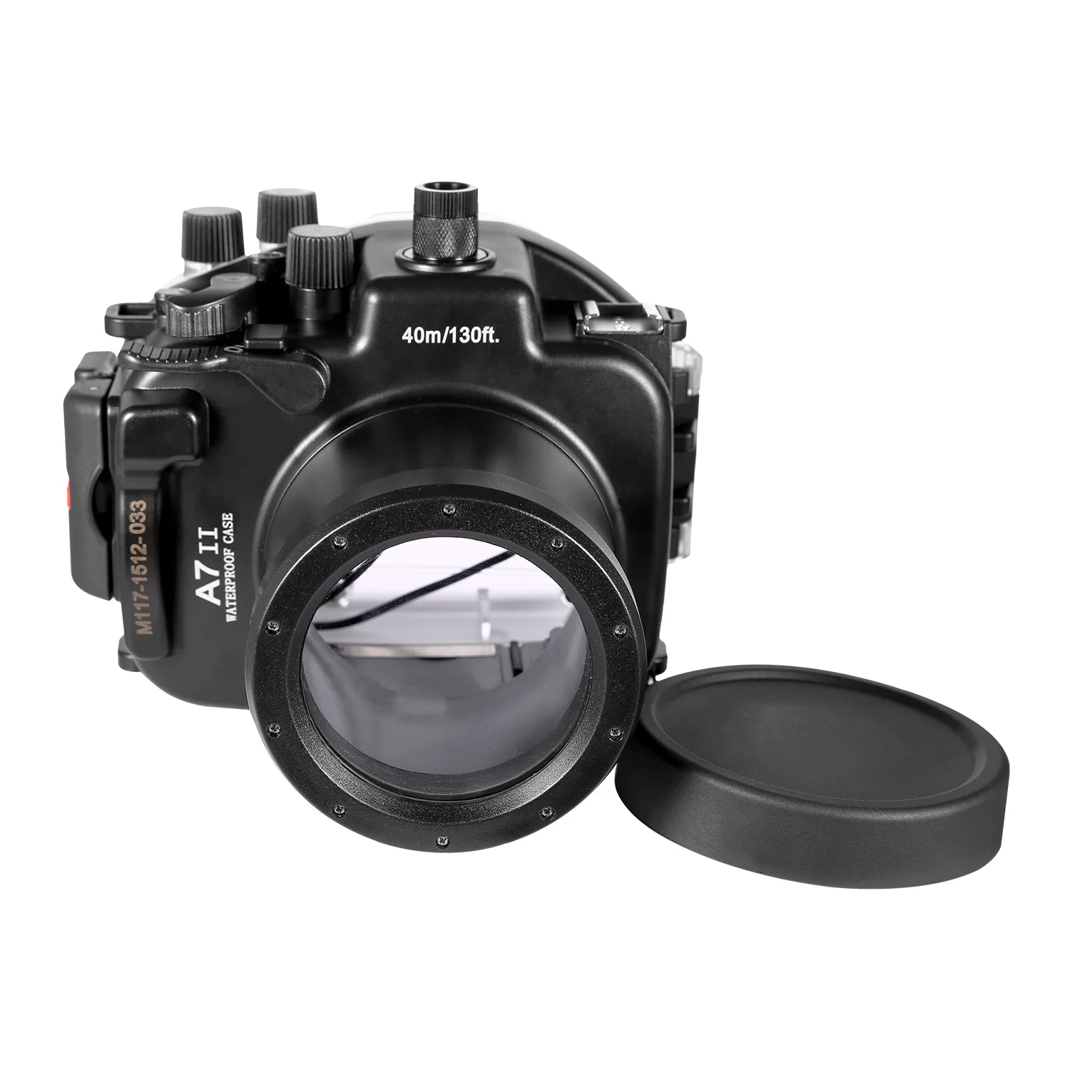 Meikon Waterproof Underwater Housing Case 40M 130ft For Sony A7 II A7R II 28-70mm Camera