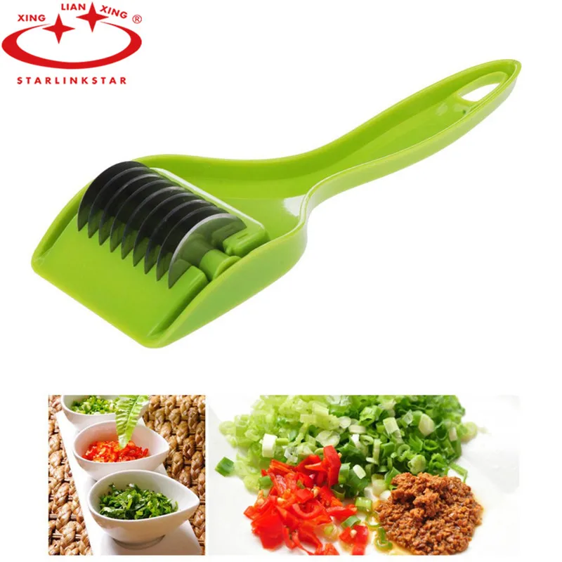 

1pcs Stainless Steel Gadgets Cooking Tools Blade Onion Chopper Slicer Garlic Coriander Cutter Chopper Vegetable Tools