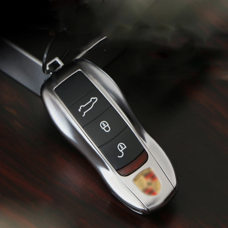 

3 parts" Remote Key Case Key Cover Modified Key Shell Refit ungrade for Porsche Boxster Cayman 911 Panamera Cayenne Macan