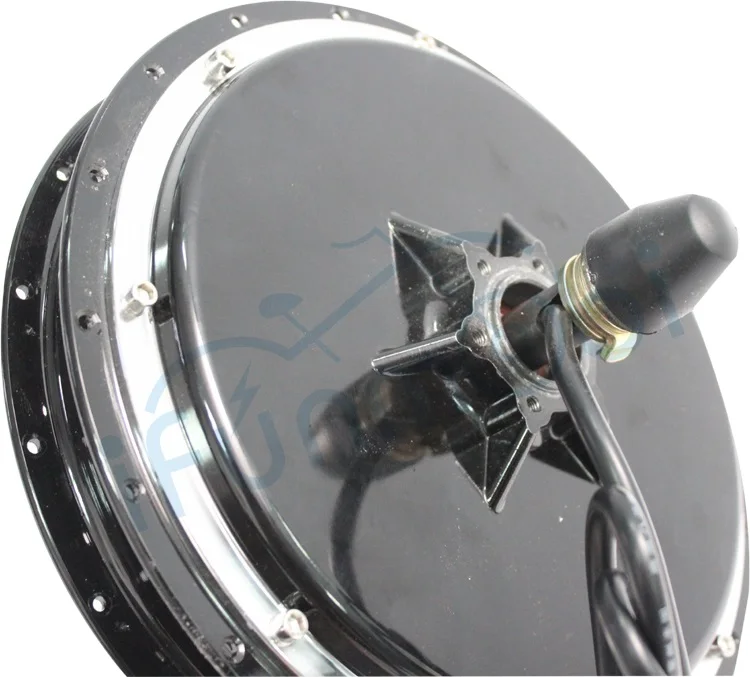 Cheap High Quality Electric Bicycle Motor Drive Cycling 36V 48V 750W 350 RPM Brushless Gearless Rear Wheel Hub Motor For Ebike 7-Speed 4