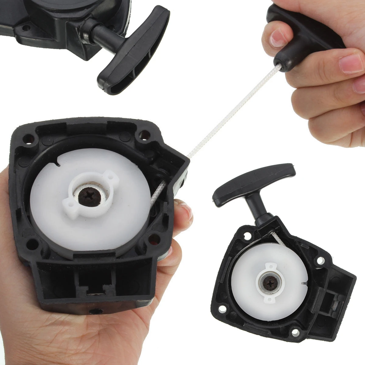 1pc 85mm  Recoil Pull Starter Assembly For Brush Cutter Strimmer Hedge Trimmer Lawnmower accessories