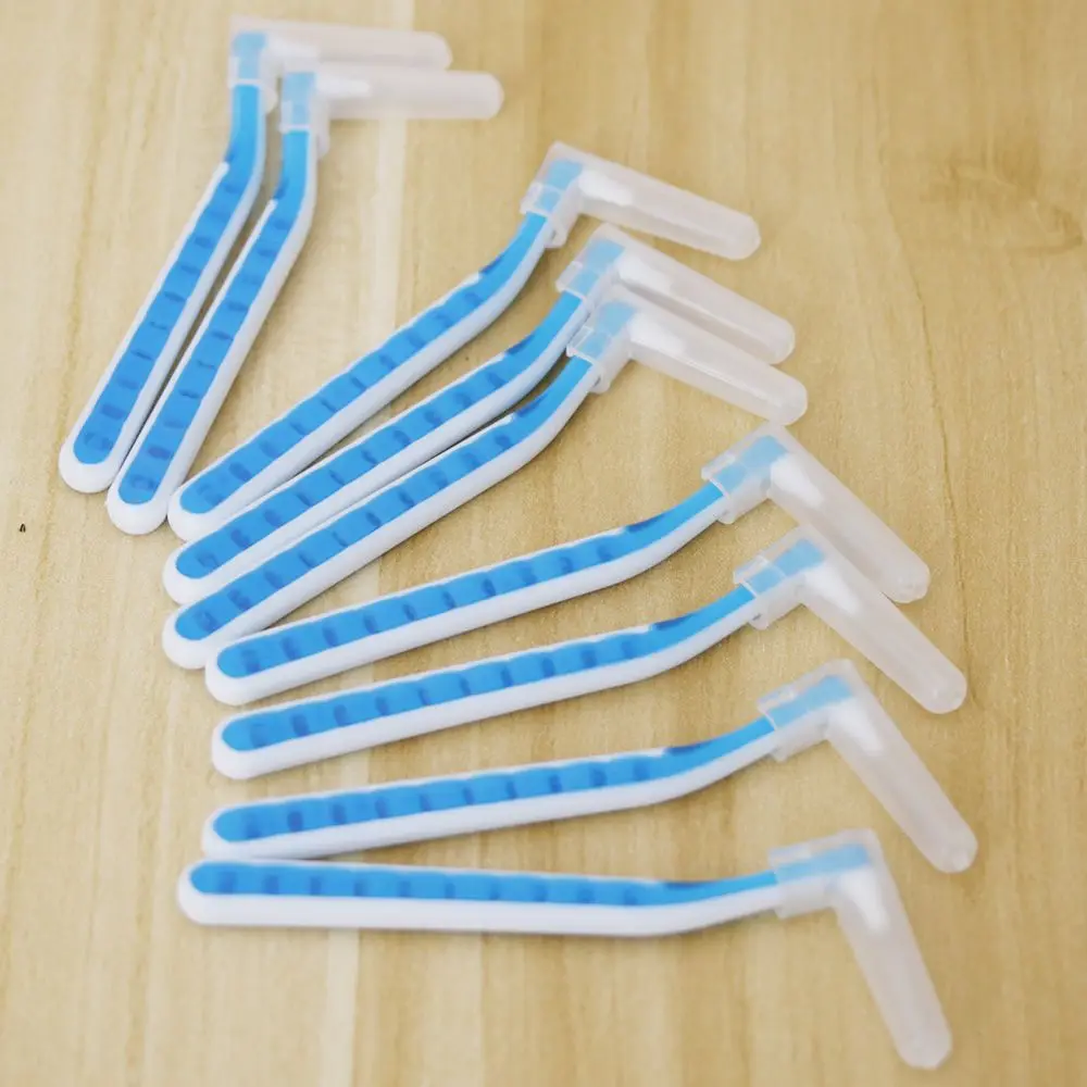 

Dental floss 4Pcs Shape Push-Pull Interdental Brush Oral Care Teeth Whitening Dental Pick Tooth Orthodontic Toothpick ToothBrush