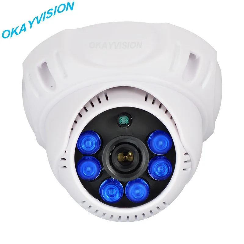 Dome camera 800TVL 1/3" CMOS 6 PCS LED Array IR 20M with