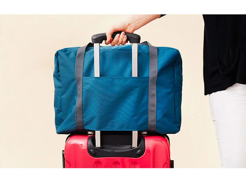REREKAXI путешествия багажные сумки Организатор может быть сложен большой ёмкость вещевой мешок портативный водонепроница