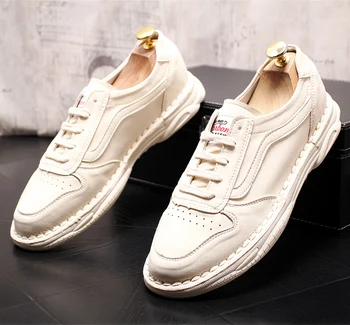 

New Men Casual Shoes Lac-up Men Soft bottom Shoes Lightweight Comfortable Breathable Walking Sneakers Tenis Feminino Zapatos