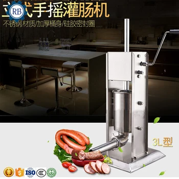 

3L stainless steel manual sausage machine