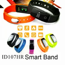 ID107 Heart Rate Monitor Bluetooth 4.0 Smart Watch Activity Tracker Smart Band Wristband Fitness Bracelet for Huawei Xiaomi #B0