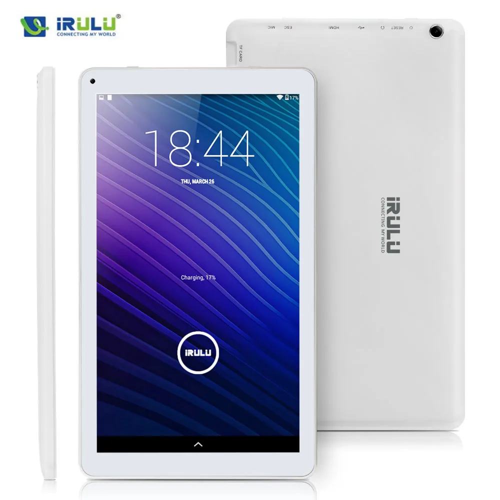 

iRULU eXpro 2 Plus tablet (X2 Plus) 10.1 Android 5.1 Tablet PC Octa Core 1.8gHz 1024*600 Display 1GB RAM 16GB ROM Dual Came