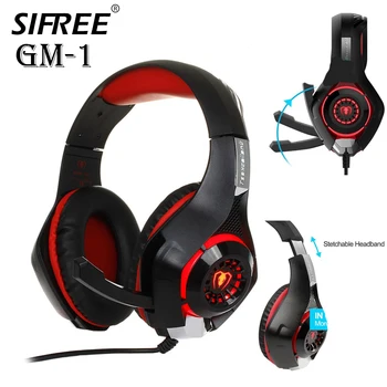 

3.5mm Gaming headphone Earphone Gaming Headset Headphone Xbox One Headset with microphone for pc ps4 playstation 4 laptop phone