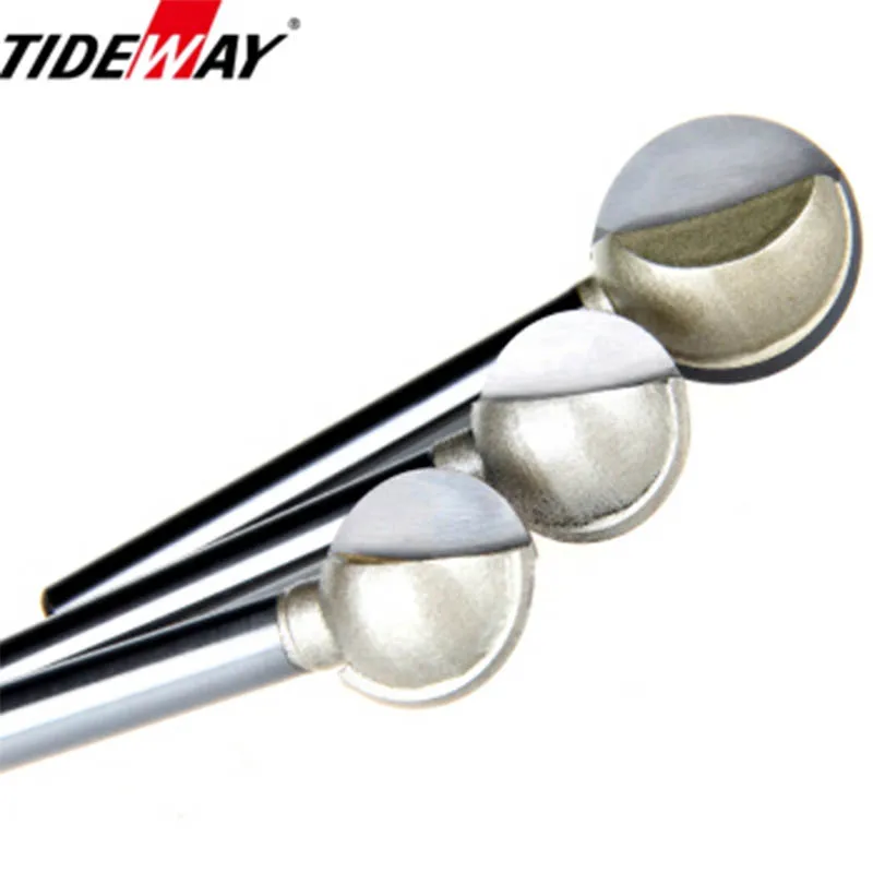 Tideway Woodworking Ball Router Bit Wood Carving Milling Cutter Tray Coffee Table Base Ball Cutter Sharp Smoothly Carving Mill