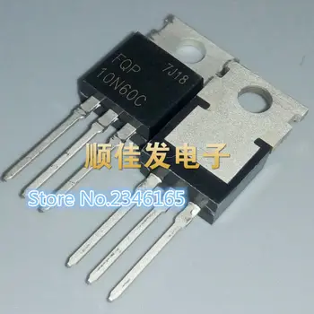

10PCS FQP10N60C TO-220 10N60C 10N60 TO220 new MOS FET transistor