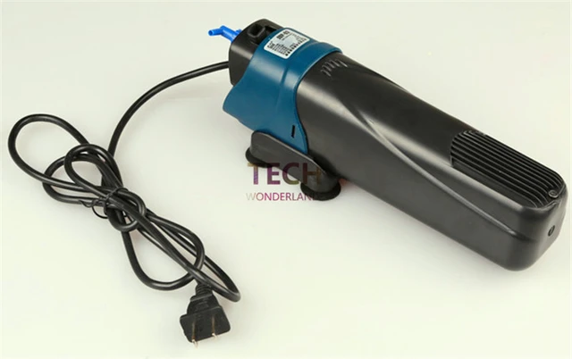 5W UV Pompe à Air d'Aquarium Stérilisateur Filtrant Submersible