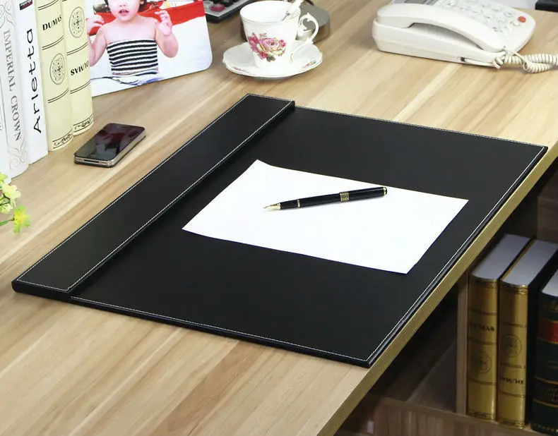 Офисный Настольный органайзер из кожи и дерева 60 х45 см|leather office|file holderorganizer file |