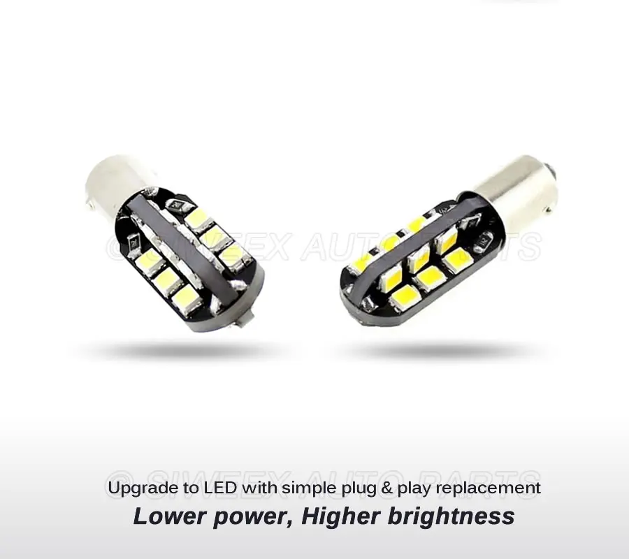 1 шт. Автомобильные светодиодные лампы H6W BAX9S 24 SMD 2835|h6w led bax9s|12v car lampcar door light |