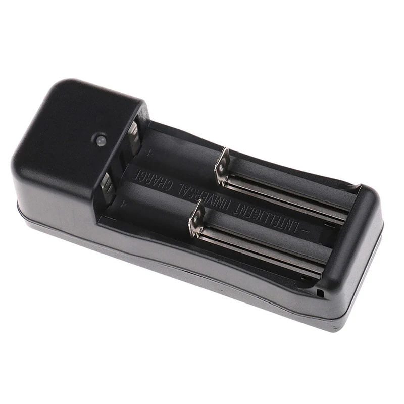 18650 Battery Charger Black 2 Slots AC 110V 220V Dual For 18650 Charging 3.7V Rechargeable Li-Ion US EU Plug - ANKUX Tech Co., Ltd