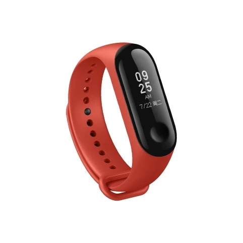 Оригинальный браслет Xiaomi для Miband 3/4 спортивный ремешок часов силиконовый на