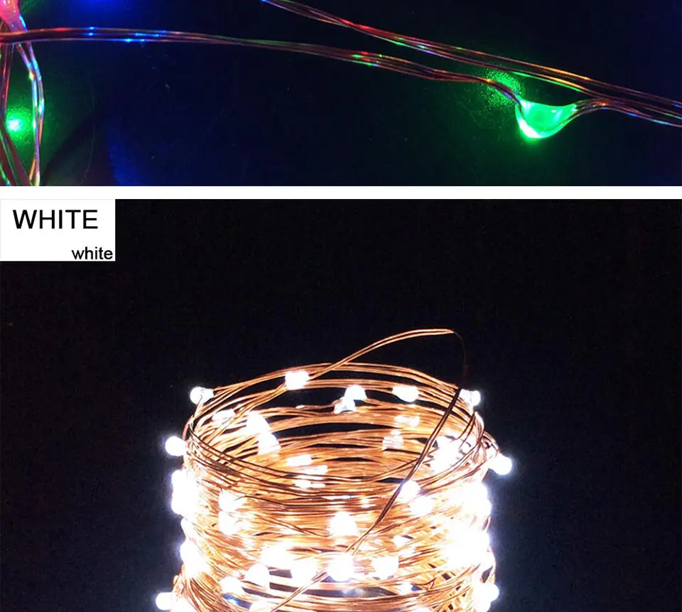 1M-10M LED String Light USB Battery Powered Cooper Wire Fairy Christmas Decor Lamp Outdoor Indoor Garden House Decoration Lights (13)