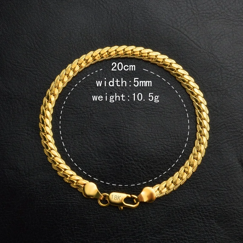 Liffly Мода 18 K браслет для женщин подарок на день рождения Юбилей памятные вечерние ювелирные изделия унисекс аксессуары
