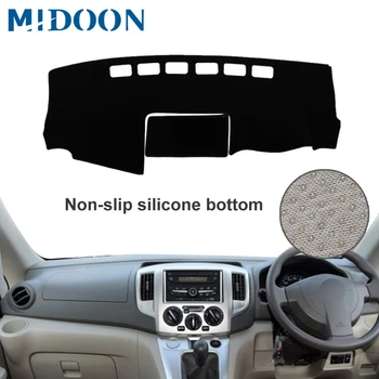 

MIDOON For Nissan Evalia NV200 Car Styling Covers Dashmat Dash Mat Sun Shade Dashboard Cover Carpet 2012 2013 RHD