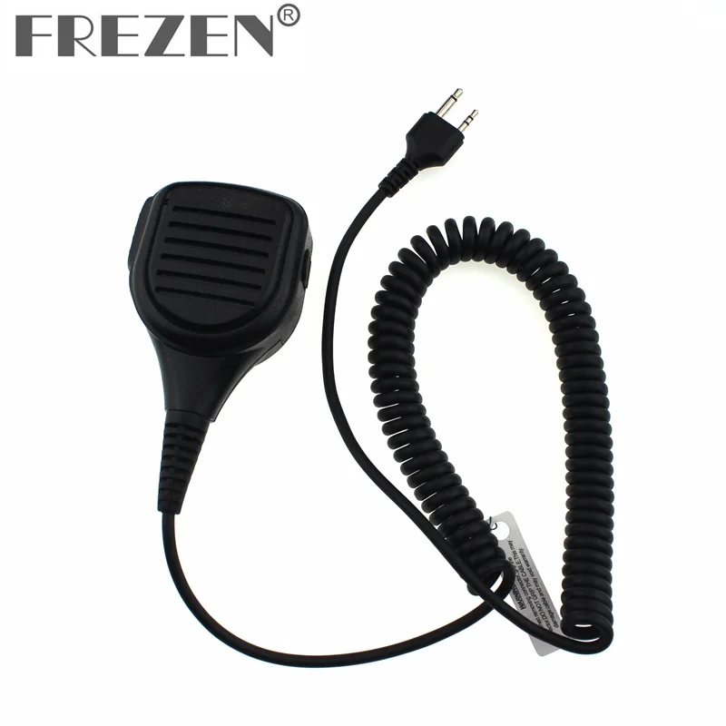

Rainproof Shoulder Speaker Walkie Talkie Mic Microphone 2pin For Midland Portable Radio GXT550/650 GXT1000 GXT1000VP4 LXT210/216