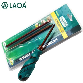 

LAOA S2 Alloy Steel Extension-type Screwdriver Multifunction Double Use Magnetic Screwdriver Tool With Slotted and Phillips
