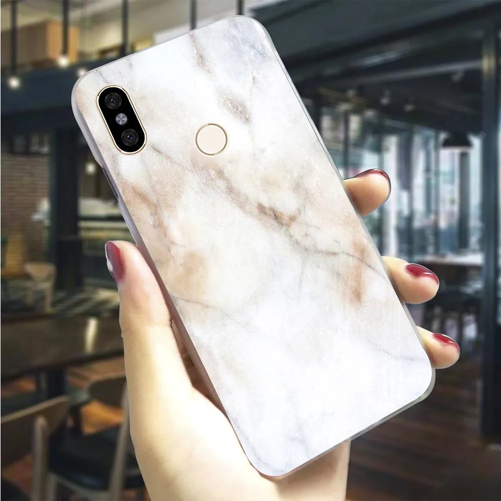 

Hard Case for Xiaomi Redmi Note3 3pro Pure Marble Cover for Redmi Note 6 Case 5 Pro 4A 5 Plus 5A Prime 4X 6A Back Covers Slim