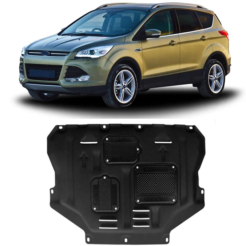 2013- для Ford Escape Kuga пластиковая стальная защита двигателя защитный щит для стайлинга автомобилей