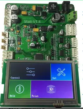 

SLA/SLS3D printer motherboard Laser curing galvanometer scanning Touch screen Matt Control board