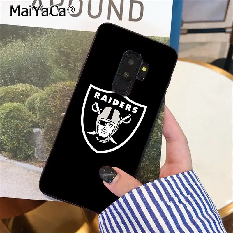 MaiYaCa Oakland Raiders высокое качество чехол для телефона для samsung S9 S9 плюс S5 S6 S6edge S6plus S7 S7edge S8 S8plus - Цвет: A16