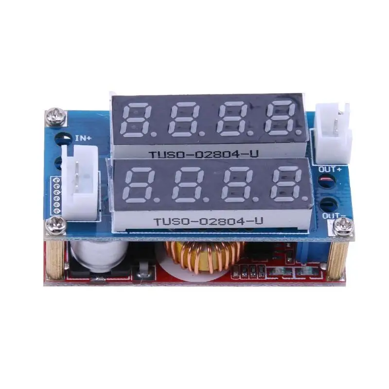

5V-30V to 0.8V-29V Step Down 15A Constant Current Constant Voltage Power Supply Dual Display Module for Power Supply