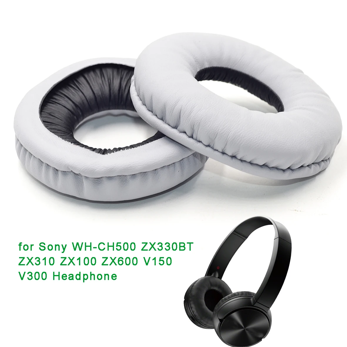 Defean Сменные амбушюры для sony WH-CH500 ZX330BT ZX310 ZX100 ZX600 V150 V300 наушники