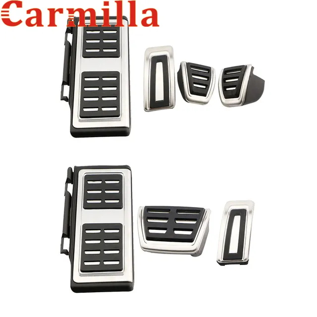 US $5.01 Carmilla Car Foot Fuel Pedal Brake Clutch Pedals Cover for Volkswagen VW Golf 7 GTI MK7 for Skoda O