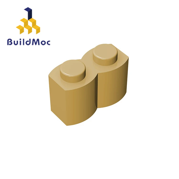 BuildMOC 30136 модифицированный кирпич 1x2 бревна для строительных блоков детали сделай