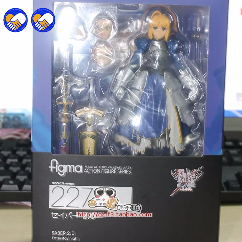 Игрушка мечты аниме Fate stay night Figma227 Ubw Zero Saber Knight Girl Arthur ПВХ фигурка коллекция игрушек куклы 15 см