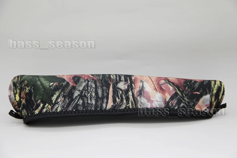 

Mossy Oak Scope Cover Camo Neoprene Reversable To Black Size Large Free Shipping
