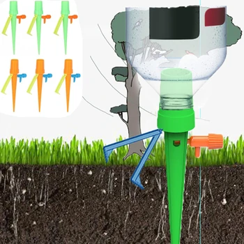 

Greenhouse Auto Watering Spike For Plants 6 10 12 PC Flower Auto Drip Irrigation Watering System Garden Self-Watering Dripper
