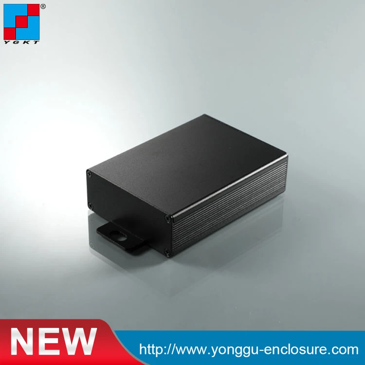 

74*29-100 mm(w*h-l) Customized Color Anodizing Aluminum Square Hollow Enclosure / extruded pcb cabinent aluminum