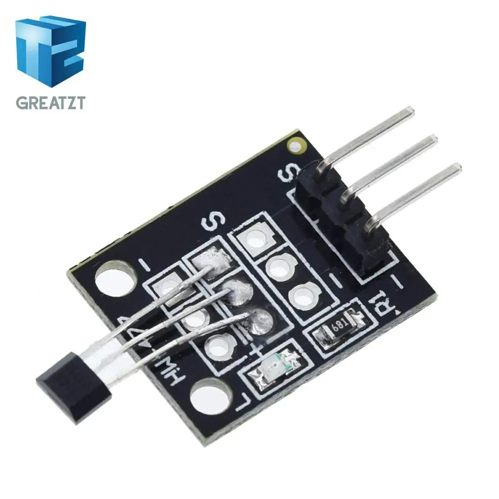 GREATZT KY-003 A3144 Стандартный зал Магнитный сенсор модуль работает с Arduino платы для Arduino