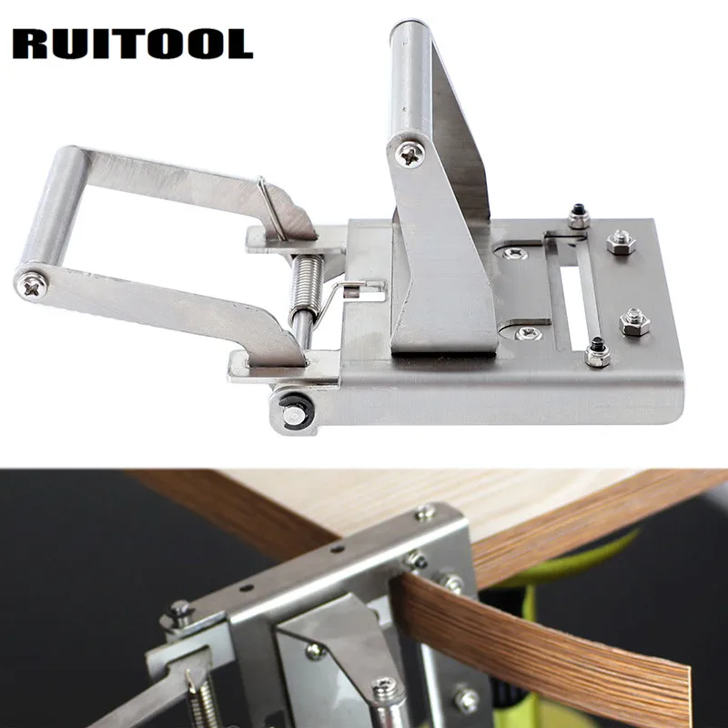 

Handle Edge Banding Trimmer Stainless Steel Cutter PVC Joiner Strip Trimmer Driver For Woodworking Tools