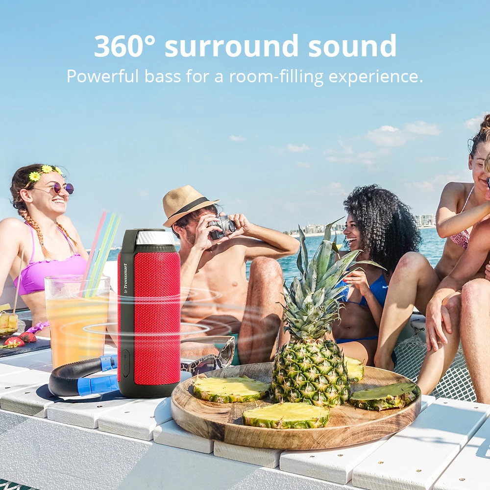 Tronsmart Element T6 Bluetooth Speaker Portable Soundbar Bluetooth 4.1 Audio Receiver Wireless Mini Speakers for Music MP3 Player