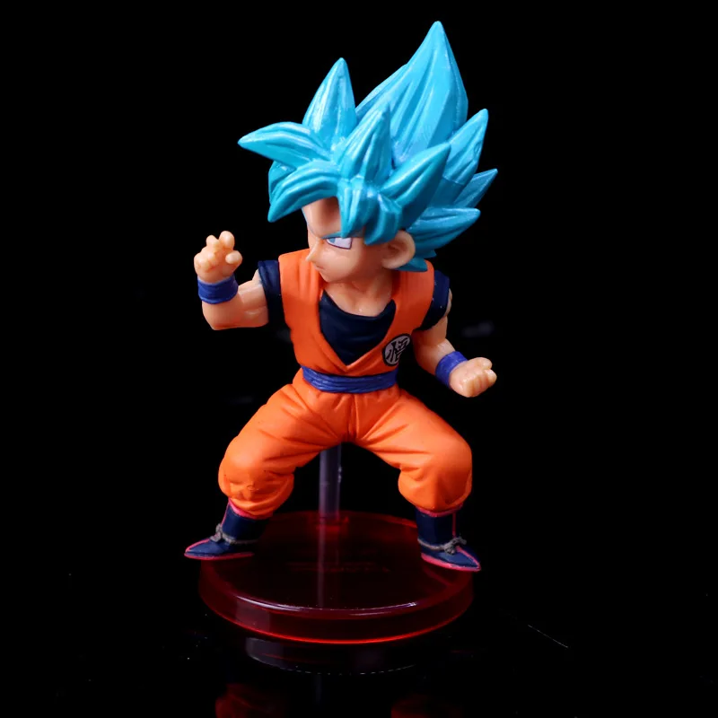 2020 6 шт./компл. 8 ~ 9 см Фигурки Dragon Ball Super vol.7 Trunks Vegetto Zamasu Saiyan Rose Goku Black Grand Priest Toys|ball