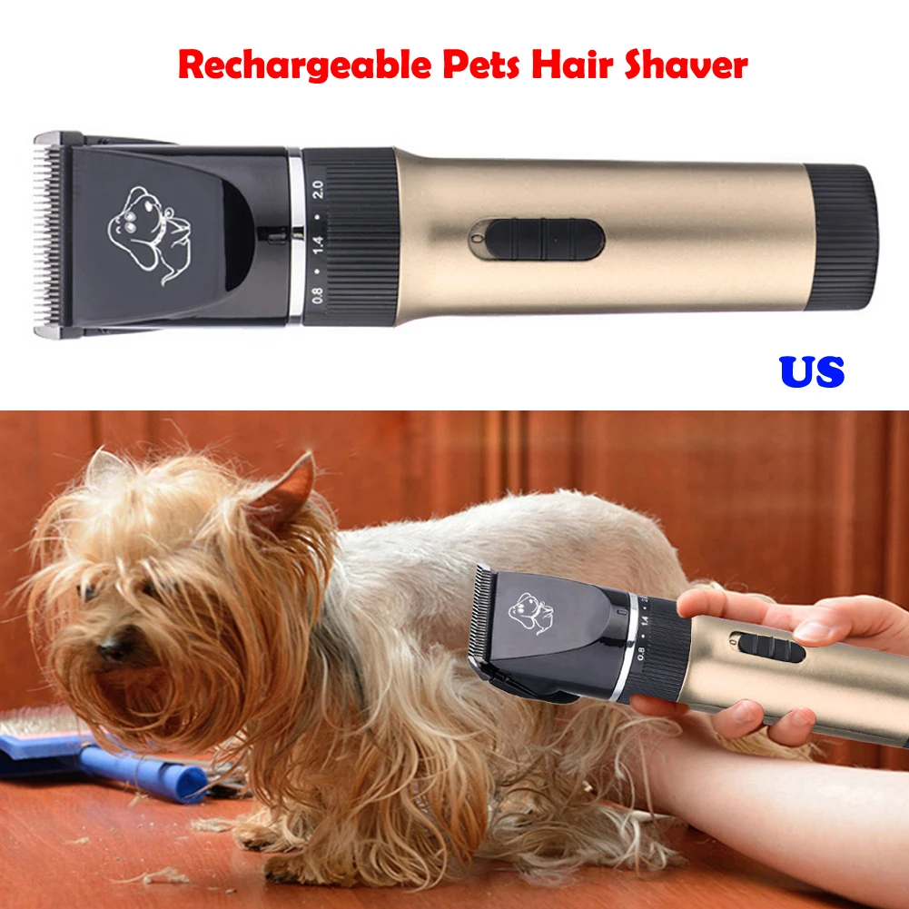 

Professional Pet Cat Dog Hair Trimmer 2000mAh High-power Electric Scissors Animals Grooming Clippers Dog Hair Trimmer Cutters