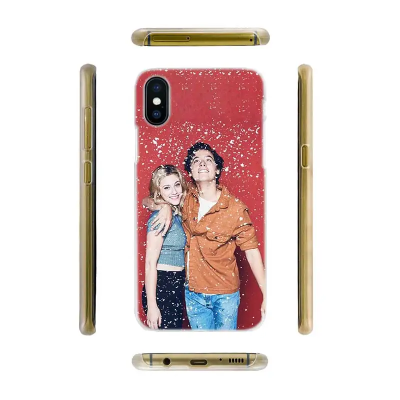 BINFUL iphone case cover transparent coque for iPhone X XR XS Max 8 7 6s 6 Plus 5 5s 5c SE 4s 4 American TV Riverdale
