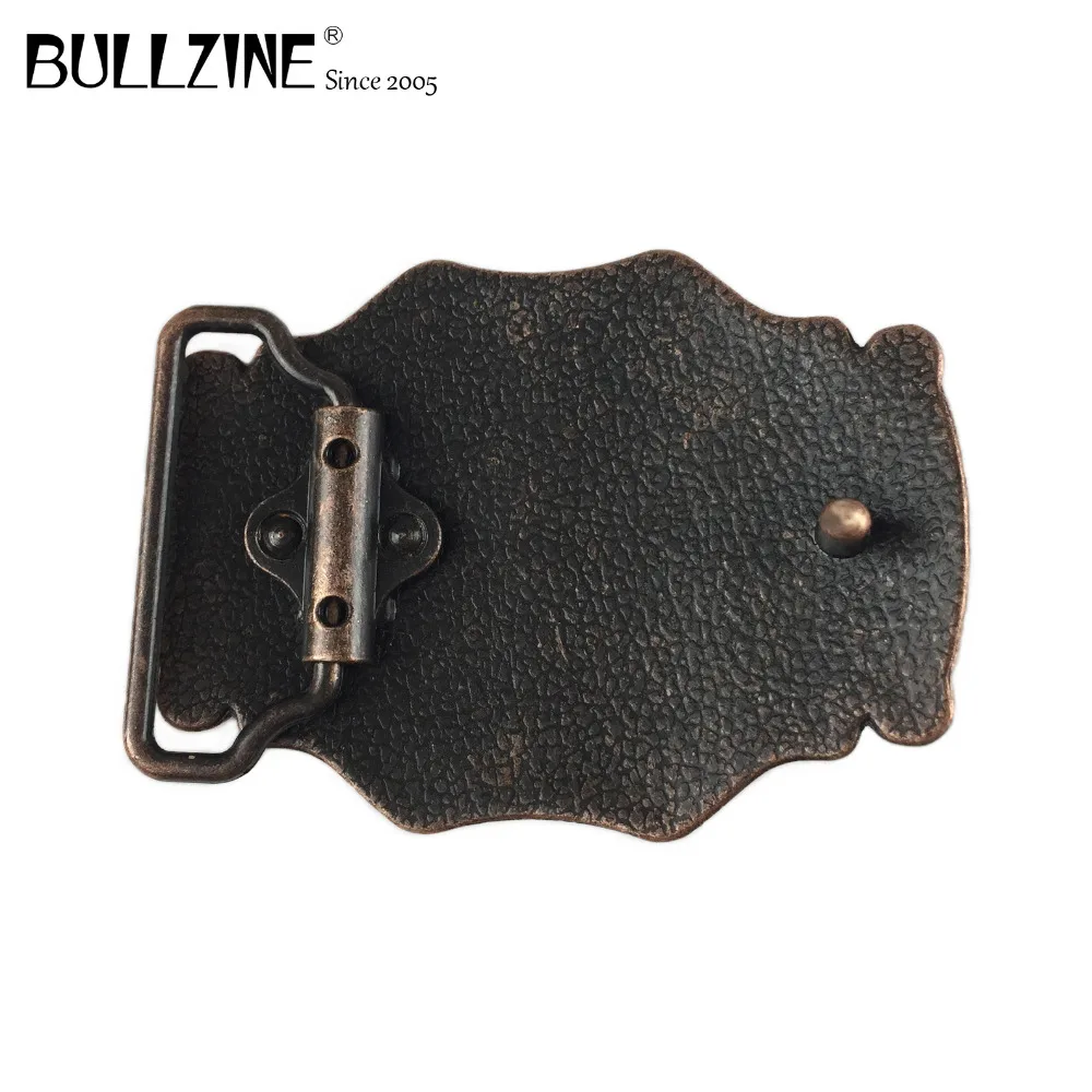 The Bullzine горячая Распродажа western bull ox мужской ремень с пряжкой 3 цвета FP-03707 подходит для 4 см Ширина ремня